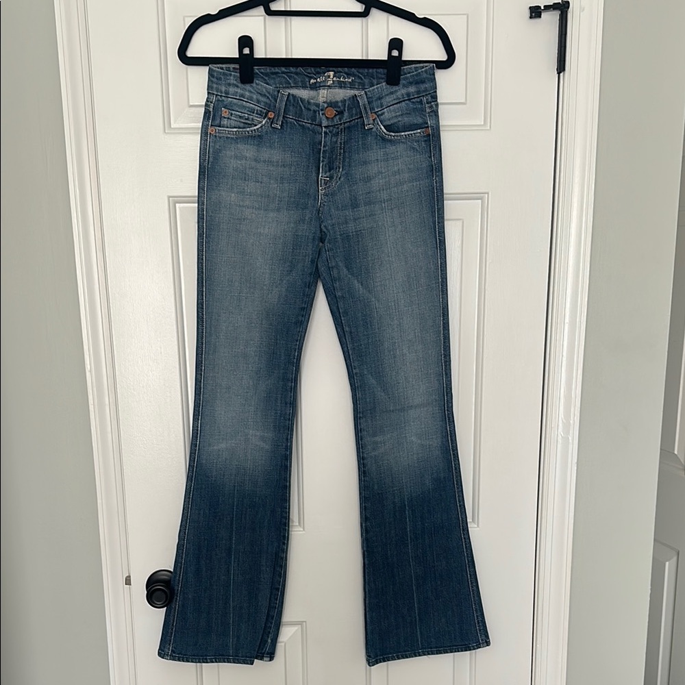 7 for all Mankind Low Rise Flare